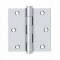 thumbnail image 1 of Deltana DSB3526 3-1/2" x 3-1/2" Square Hinge; Bright Chrome Finish, 1 of 2