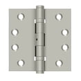 thumbnail image 1 of Deltana DSB4NB15 Ball Bearings Solid Brass 4-Inch x 4-Inch Square Hinge, 1 of 2