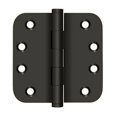 thumbnail image 1 of Deltana DSB4R510B Solid Brass 4-Inch x 4-Inch x 5/8-Inch Radius Hinge, 1 of 2