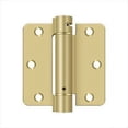 thumbnail image 1 of Deltana DSH35R43/4 Single Action Steel 3 1/2-Inch x 3 1/2-Inch x 1/4-Inch Spring Hinge, 1 of 2
