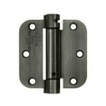 thumbnail image 1 of Deltana DSH35R515A 3-1/2" x 3-1/2" x 5/8" Spring Hinge; Antique Nickel Finish, 1 of 2