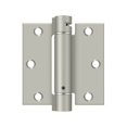 thumbnail image 1 of Deltana DSH35U15 3-1/2" x 3-1/2" Spring Hinge; Satin Nickel Finish, 1 of 2