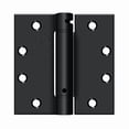 thumbnail image 1 of Deltana DSH45U1B 4-1/2" x 4-1/2" Spring Hinge Paint Black Finish, 1 of 2