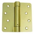 thumbnail image 1 of Deltana DSH4R426 4" x 4" x 1/4" Spring Hinge; Bright Chrome Finish, 1 of 3