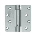 thumbnail image 1 of Deltana DSH4R426D 4" x 4" x 1/4" Spring Hinge; Satin Chrome Finish, 1 of 2