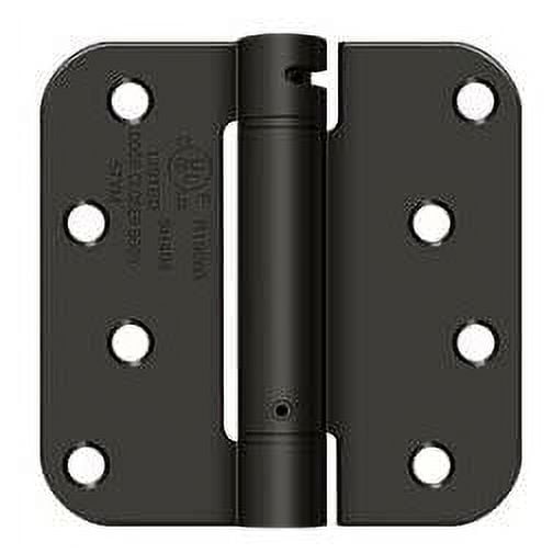 Deltana DSH4R510BT 4" x 4"; 5/8" Radius Corner Hinge; TT; Oil Rubbed Bronze Finish