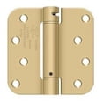 thumbnail image 1 of Deltana DSH4R54T Single Action Steel 4-Inch x 4-Inch 5/8-Inch Radius Corner TT Spring Hinge, 1 of 2