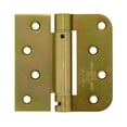 thumbnail image 1 of Deltana DSH4R5TT4 4" x 4" 5/8" Radius by Square Spring Hinge; Satin Brass Finish, 1 of 2