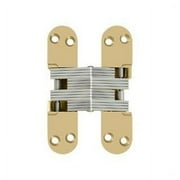 Deltana Dch218 4-5/8" X 1-1/8" Adjustable Invisible Door Hinge - Brass