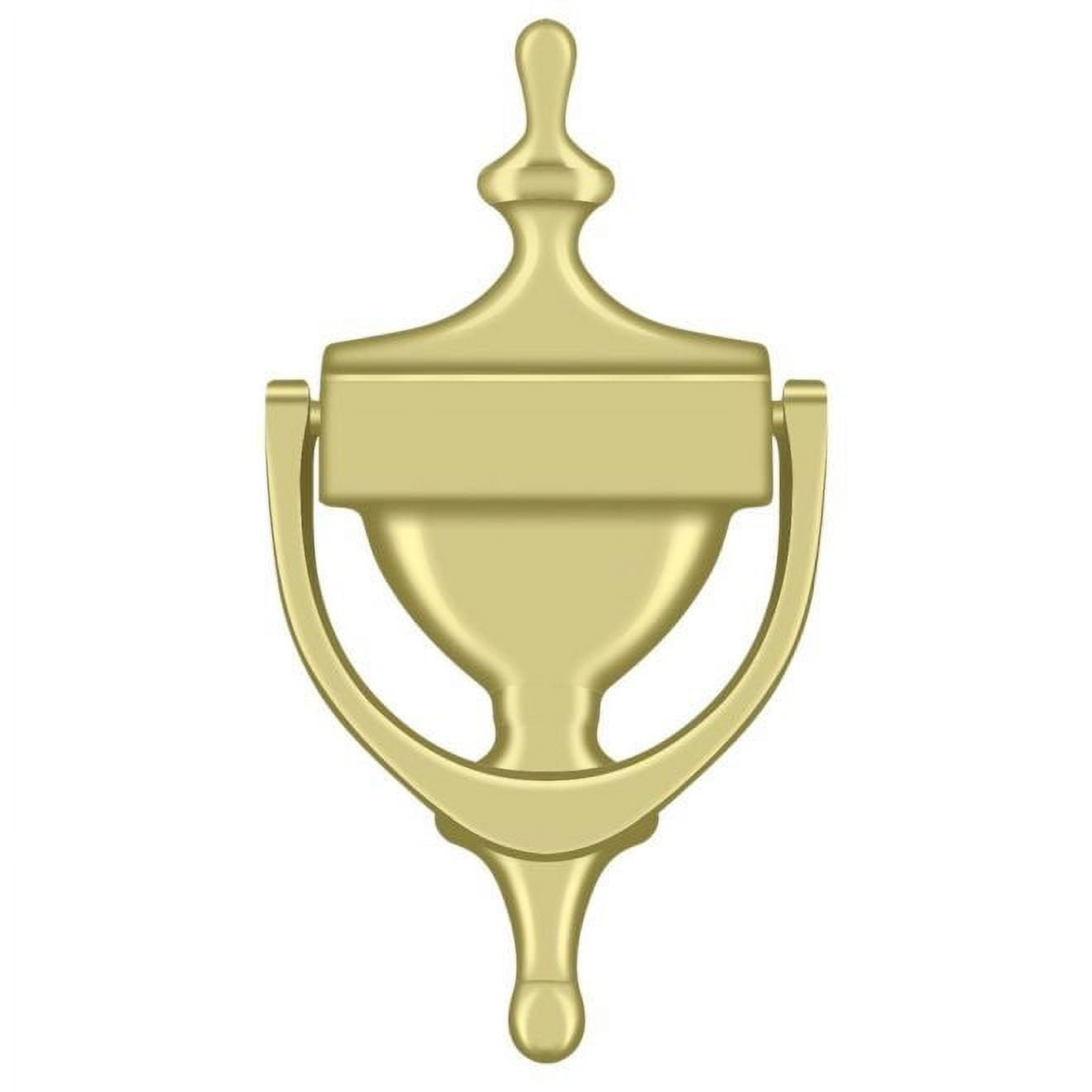 Victorian Polished Brass Trophy Cup Door Knocker