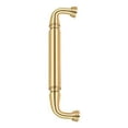 thumbnail image 1 of 10" CTC Door Pull without Rosette - PVD Polished Brass, 1 of 2