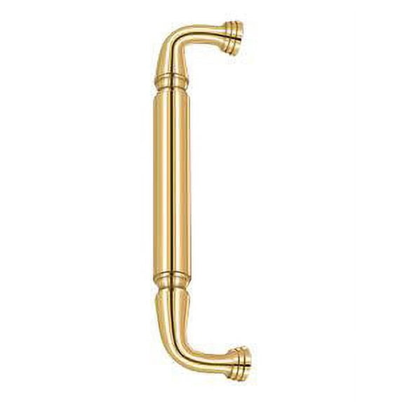 10" CTC Door Pull without Rosette - PVD Polished Brass