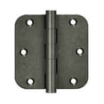 thumbnail image 1 of Deltana DSB35R510WM-R 3-1/2" x 3-1/2" x 5/8" Radius Hinges White Medium, 1 of 2