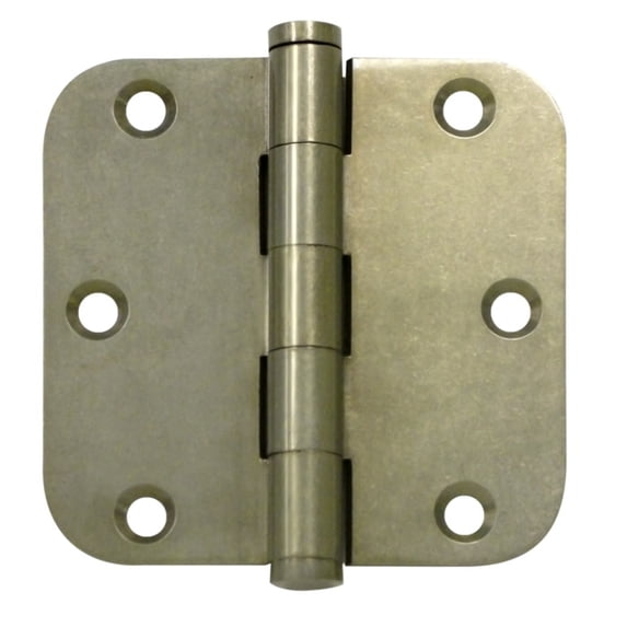 Deltana Dsb35r5-R 3-1/2" X 3-1/2" Solid Brass 5/8" Radius Corner Plain Bearing Mortise