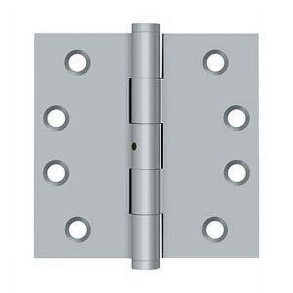 Deltana DSB4N26D 4" x 4" Square Hinges in Brushed Chrome