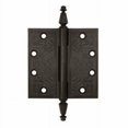 thumbnail image 1 of Deltana DSBP44U10B 4" X 4" Solid Brass Square Corner Plain Bearing Mortise Hinge - Bronze, 1 of 2