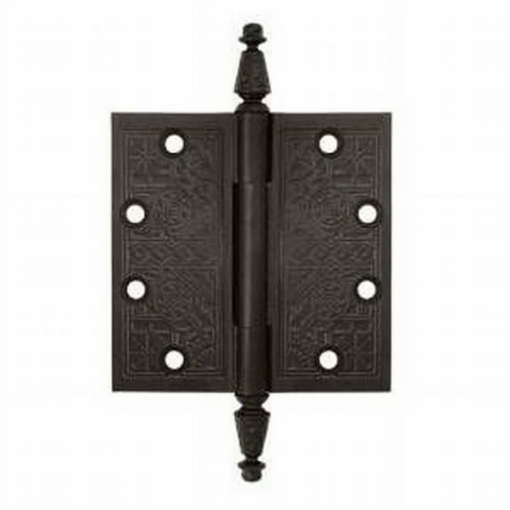 Deltana Dsbp44 4" X 4" Solid Brass Square Corner Plain Bearing Mortise Hinge - Bronze