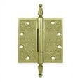 thumbnail image 1 of Deltana Dsbp45 4.5" X 4.5" Solid Brass Square Corner Plain Bearing Mortise Hinge -, 1 of 1
