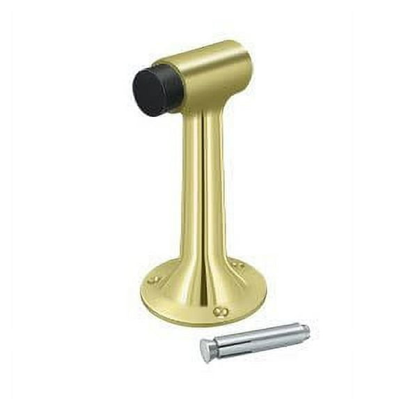 Deltana Dsf600 Solid Brass Heavy Duty 6" Floor Mount Door Bumper |Door Stop| Single -