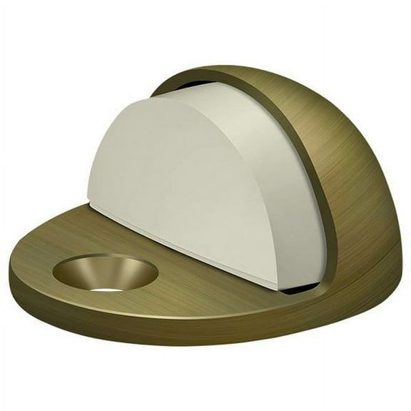 Deltana Dome Stop Low Profile Antique Brass DSLP316U5