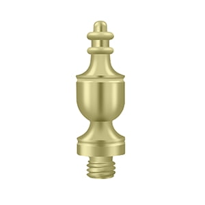 Deltana Dsut 1-3/8" Solid Brass Urn Tip Decorative Finials For Deltana Hinge - Unlaquered