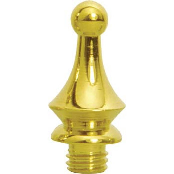 Deltana Dswt 1/2" Diameter Windsor Tip Door Hinge Final - Brass