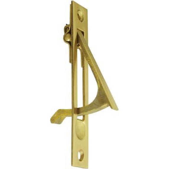 Deltana EP475CR003 Edge Pull; 4"; Lifetime Brass Finish