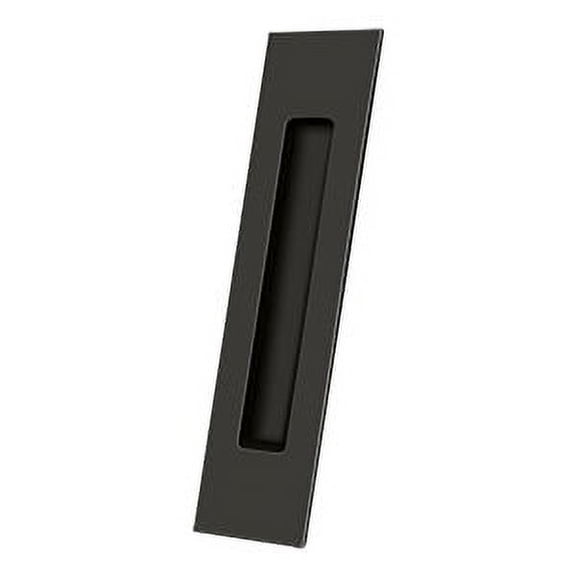 Deltana FP10225U10B Flush Pull; 10" x 2-1/4" x 3/4"; Oil Rubbed Bronze Finish