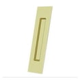 thumbnail image 1 of Deltana FP10225U3 Flush Pull, Rectangular, HD, 10" x 2-1/4" x 1/2", Solid Brass in Polished Brass, 1 of 3