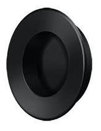 Deltana FP178U19 1-7/8" Round Flush Pull Flat Black Finish