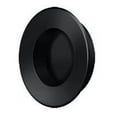 thumbnail image 1 of Deltana FP178U19 1-7/8" Round Flush Pull Flat Black Finish, 1 of 3