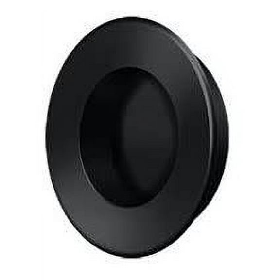 Deltana FP178U19 1-7/8" Round Flush Pull Flat Black Finish