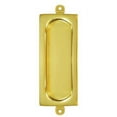 thumbnail image 1 of Deltana FP222CR003 Rectangle 31/8-Inch x 15/16-Inch Solid Brass Flush Pull, 1 of 1