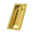 thumbnail image 1 of Deltana FP227CR003 Flush Pull; Large; 3-5/8" x 1-3/4" x 1/2"; Lifetime Brass Finish, 1 of 2