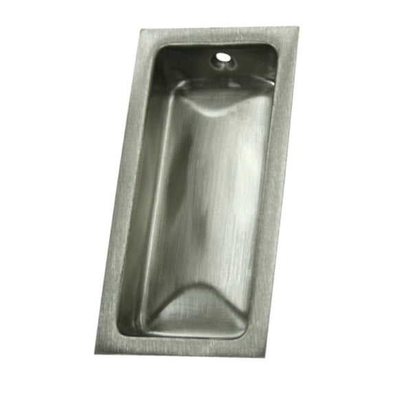 Deltana FP227U15 Flush Pull; Large; 3-5/8" x 1-3/4" x 1/2"; Satin Nickel Finish