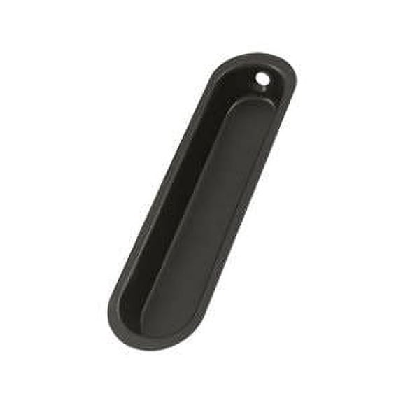 Deltana FP828U10B Flush Pull; 4" x 1" x 1/2"; Oil Rubbed Bronze Finish