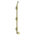 thumbnail image 1 of Deltana FPGM183-UNL 18" Modern Offset Surface Bolt, HD, Solid Brass in Unlacquered Brass, 1 of 2