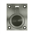 thumbnail image 1 of Deltana FRP25U15A 2 1/2-Inch x 1 7/8-Inch Solid Brass Flush Ring Pull, 1 of 3
