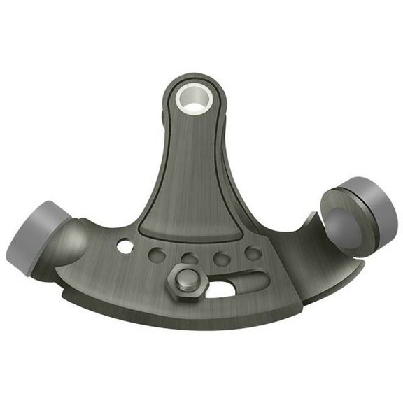 Deltana HPA69U15A Hinge Mounted Adjustable Solid Brass Hinge Pin Stop