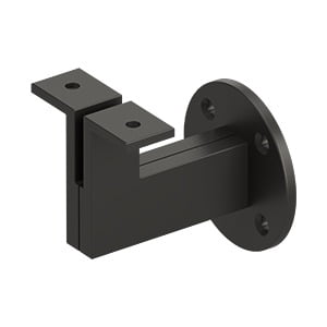 Deltana HRBM325U10B Modern Handrail Bracket, 3-1/4" Projection, Heavy Duty in Oil-rubbed Bronze