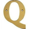 thumbnail image 1 of Deltana Rl4q 4" Solid Brass Traditional House Letter Q - Brass, 1 of 7