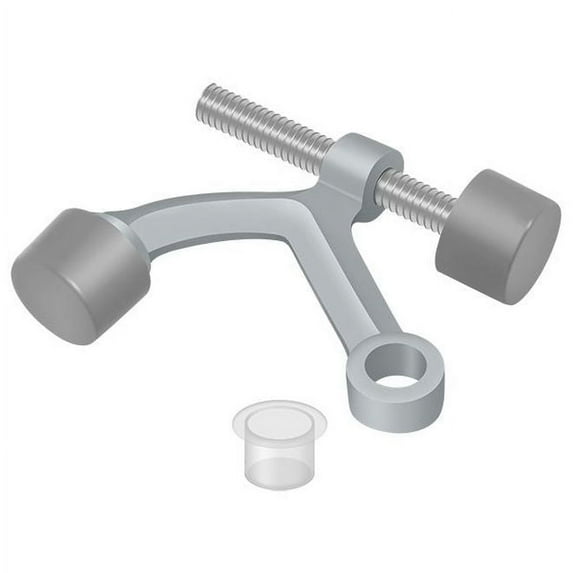 Deltana HP70U26D Hinge Mounted Pin Stop- Satin Chrome - Solid