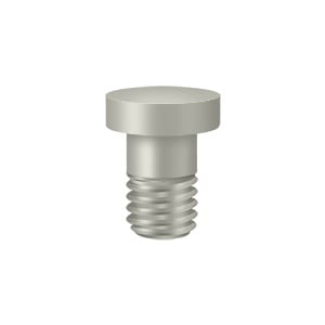 Deltana HPSS70U15 Contemporary Extended Button Tip Brushed Nickel