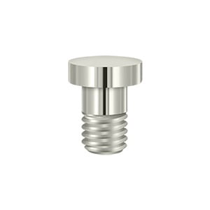Deltana Hpss70 1/2" Diameter Button Tip Door Hinge Final - Nickel