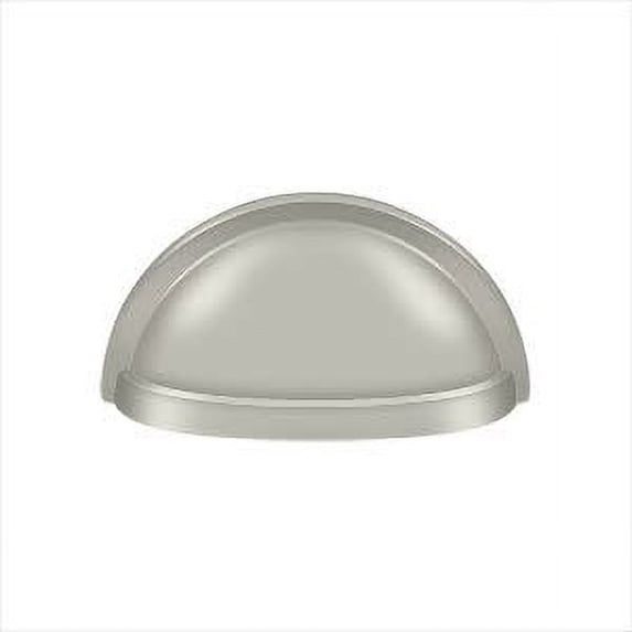 Deltana K43U15 Oval Shell Handle Pull 3-1/2" in Brushed Nickel