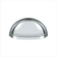 thumbnail image 1 of Deltana K43U26 Oval Shell Handle Pull 3-1/2" in Polished Chrome, 1 of 2