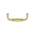 thumbnail image 1 of Deltana K4473U3 Colonial Wire Pull, 3" in Polished Brass, 1 of 2