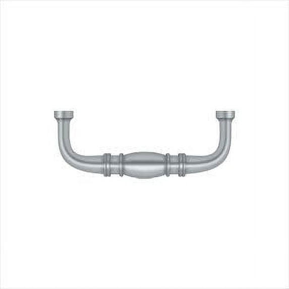 Deltana K4473U26D Colonial Wire Pull, 3" in Brushed Chrome