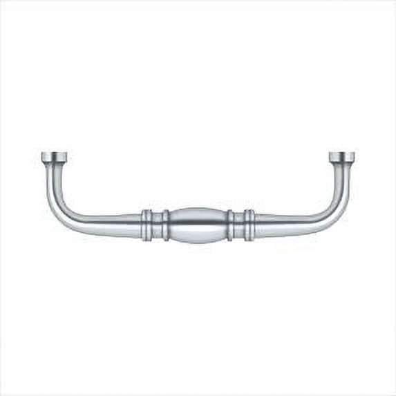 Deltana K4474U26 Colonial Wire Pull, 4" in Polished Chrome