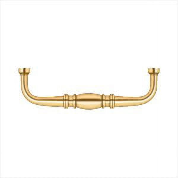 Deltana K4474CR003 4-Inch Center to Center Solid Brass Colonial Wire ...
